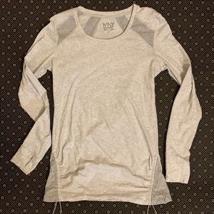 Marc New York Grey Performance Shirt, Long-sleeve